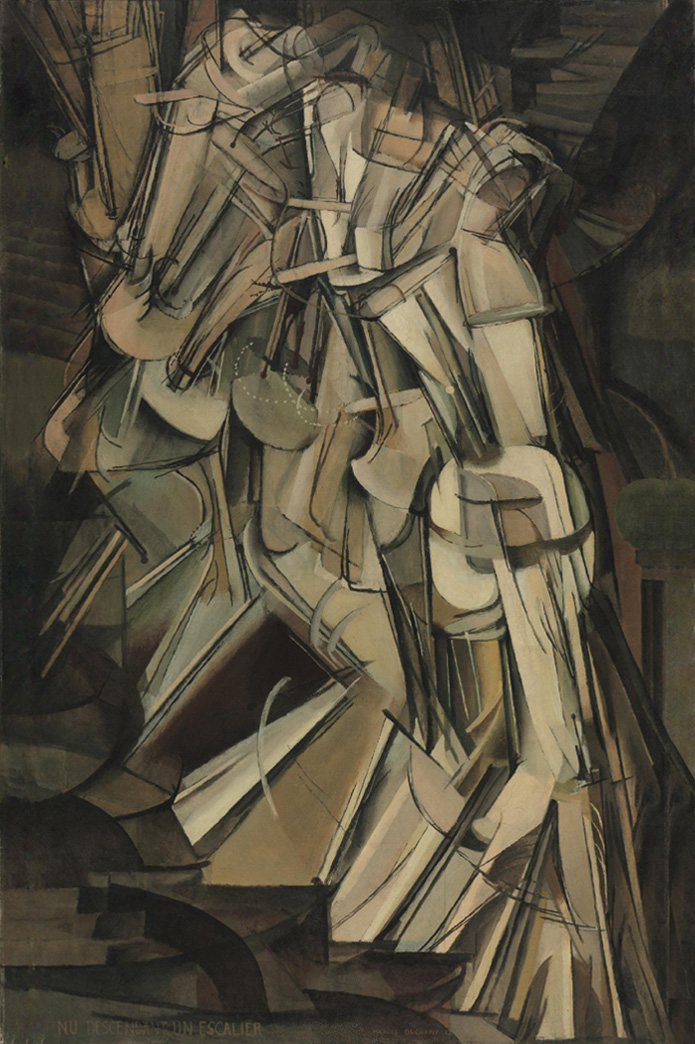 Nude Descending a Staircase_No_2 - Marcel Duchamp