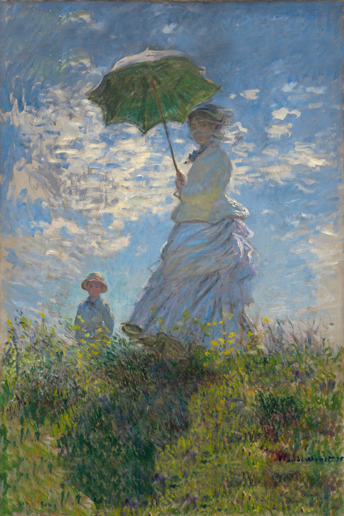 The Woman with a Parasol