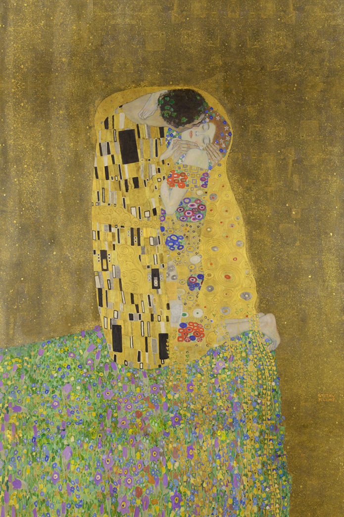 The kiss - Gustav Klimt